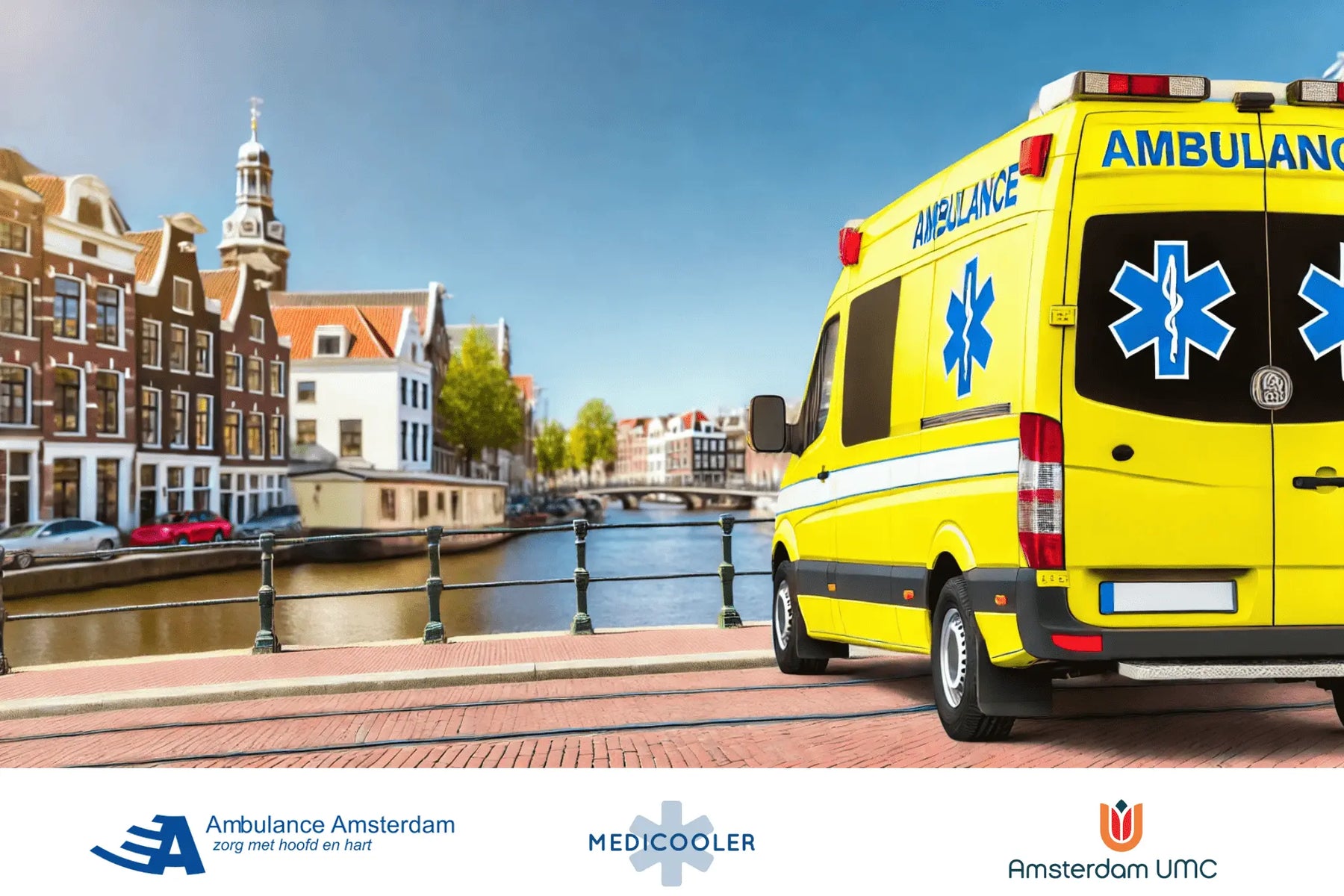 Ambulance Amsterdam en Amsterdam UMC Gebruiken de Elektrische Koelbox van MediCooler: Een Revolutie in Patiëntveiligheid