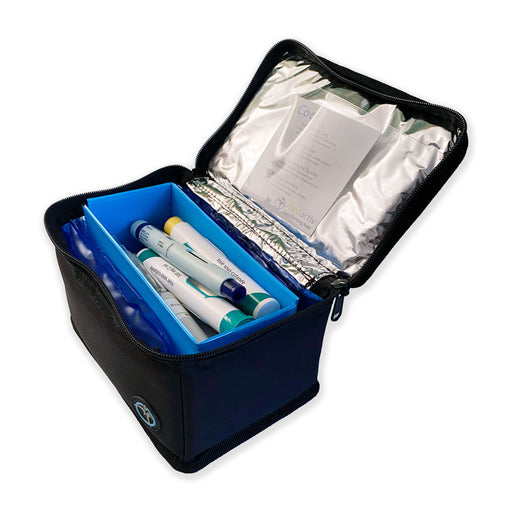 inhoud medicijnkoeltas icool medsactiv vaccine bag voor medicijnen 2-8 graden